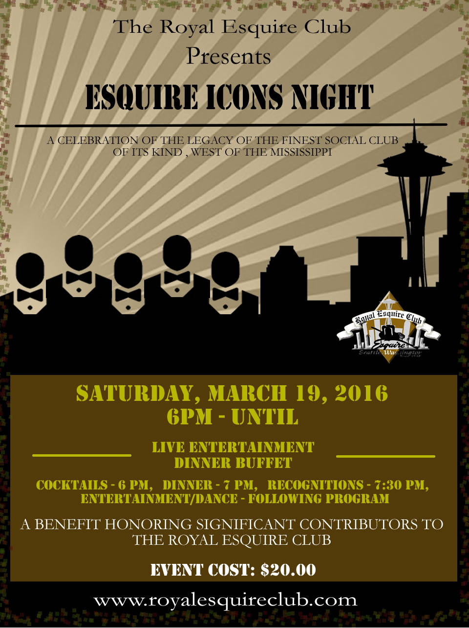 Esquire Icons Night Royal Esquire Club