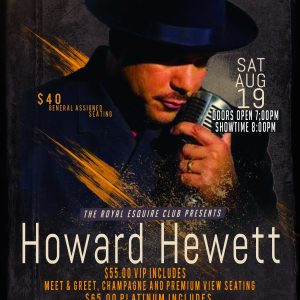 ROYAL ESQUIRE CLUB SEATTLE CONCERT HOWARD HEWETT 2017