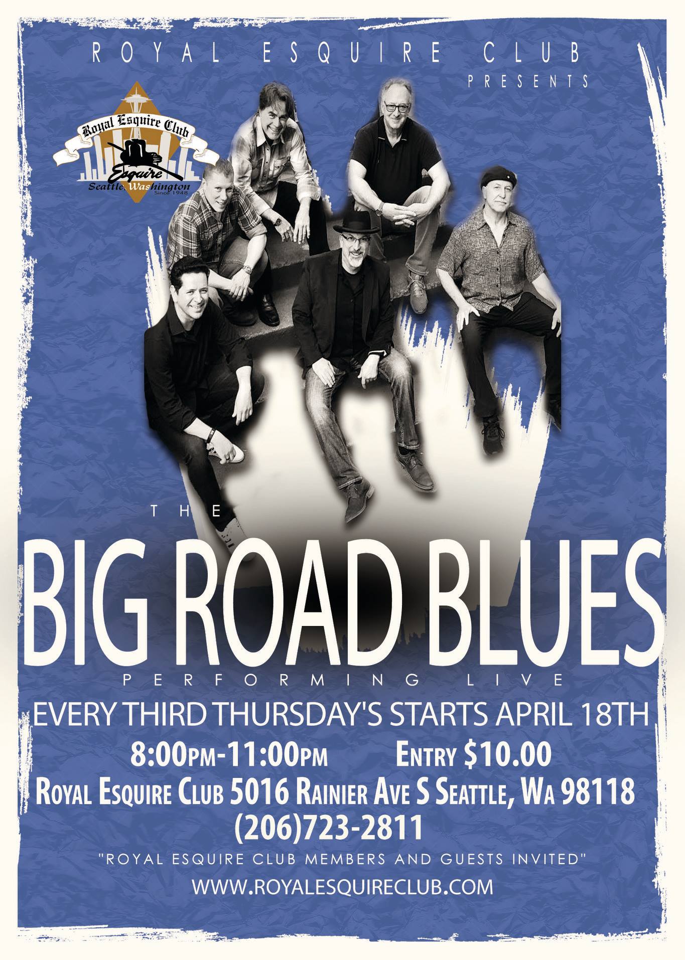 Big Road Blues Band – Royal Esquire Club