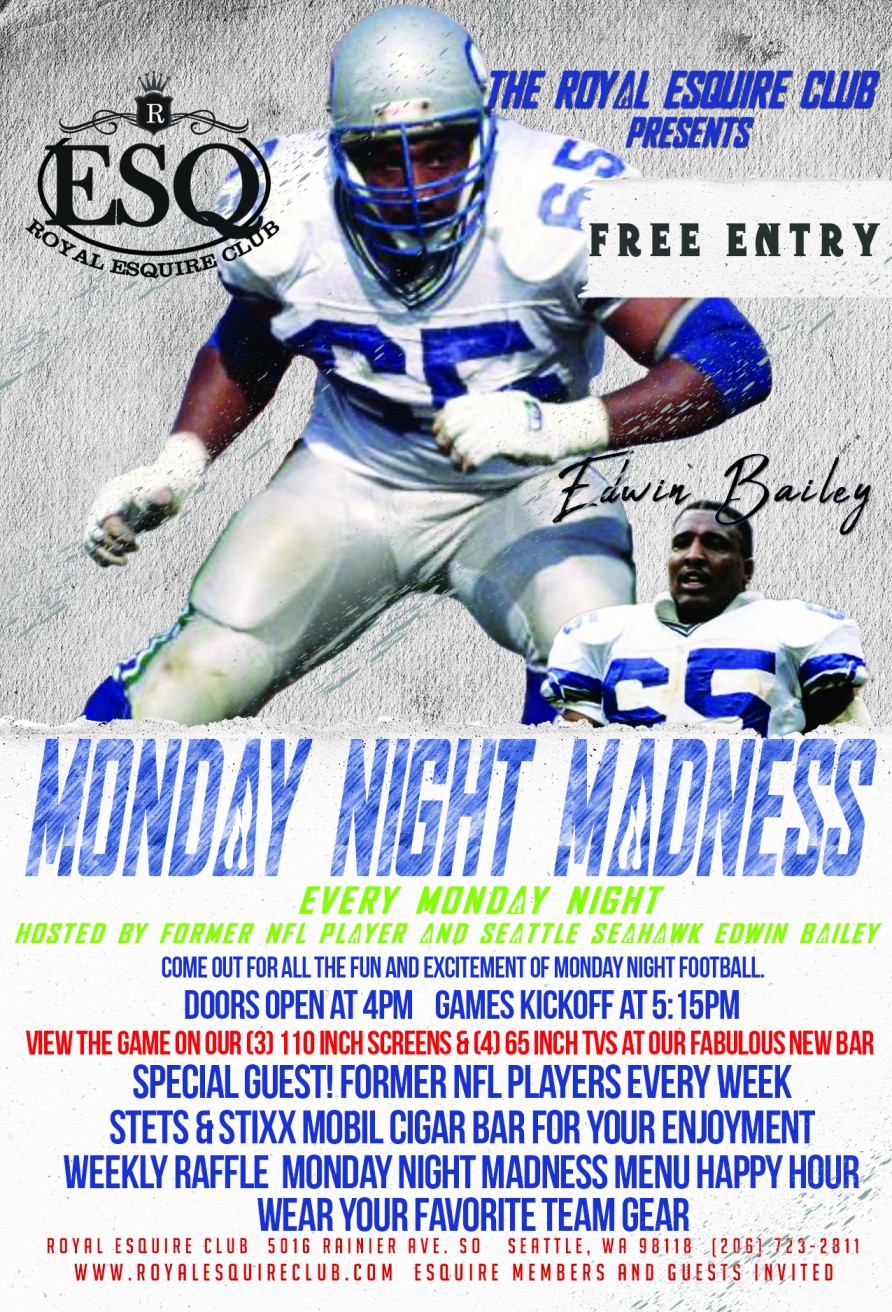 Monday Night Madness NFL Football – Royal Esquire Club