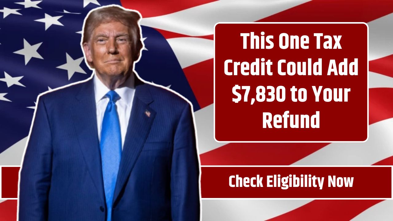 This One Tax Credit Could Add $7,830 to Your Refund